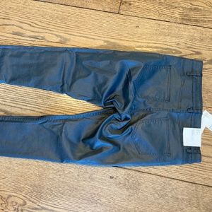 H&M faux leather pants